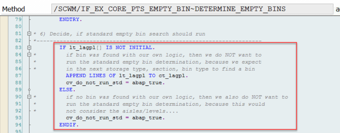 SAP EWM MFS putaway strategy 8